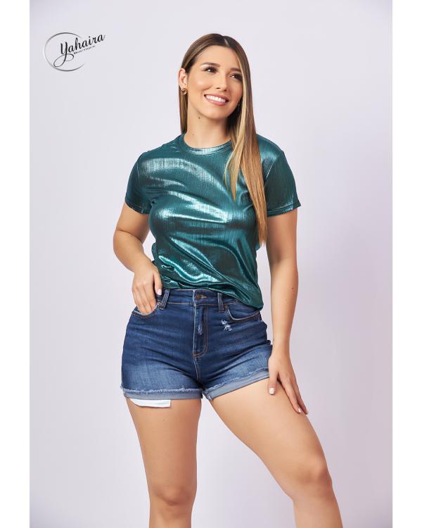 BLUSA VERDE TABA MEDIUM