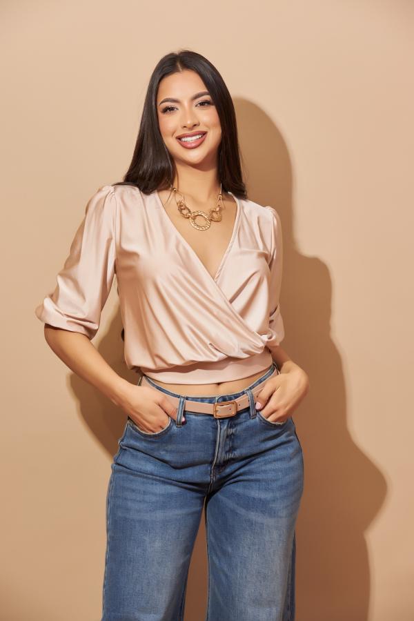 BLUSA BEIGE YOYO MEDIUM