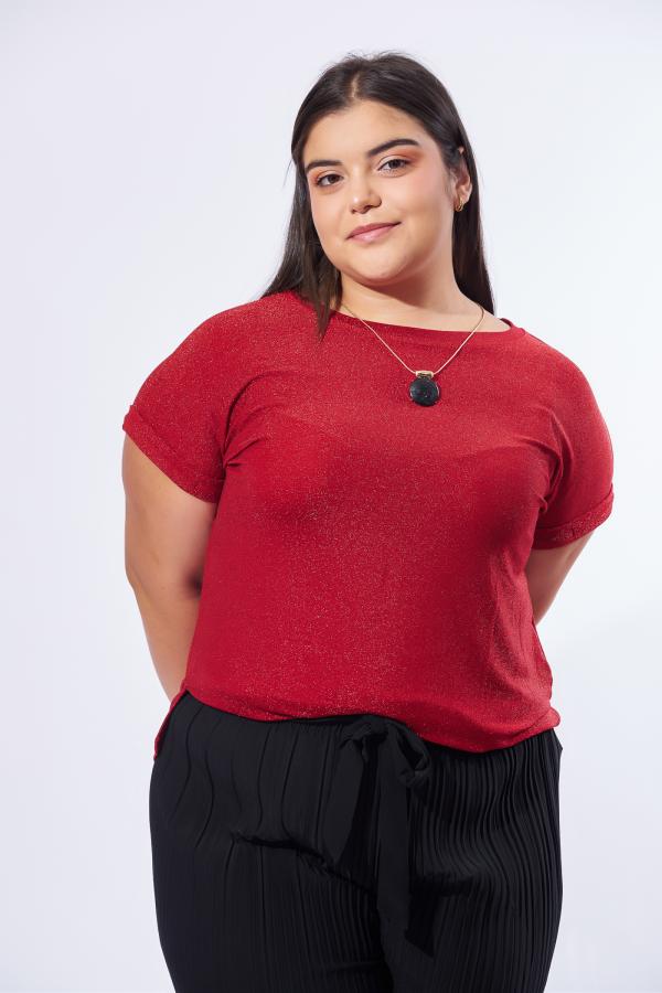 BLUSA ROJA TABA 3 XLARGE