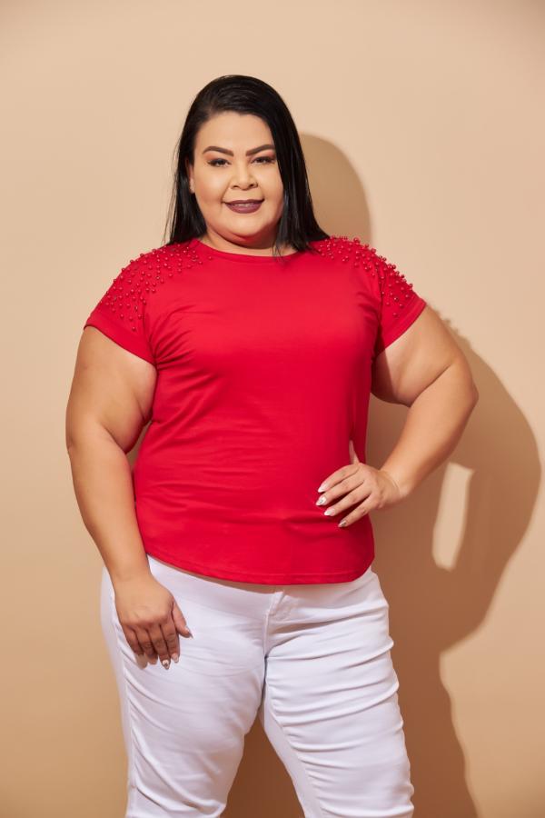 BLUSA ROJA TABA XLARGE