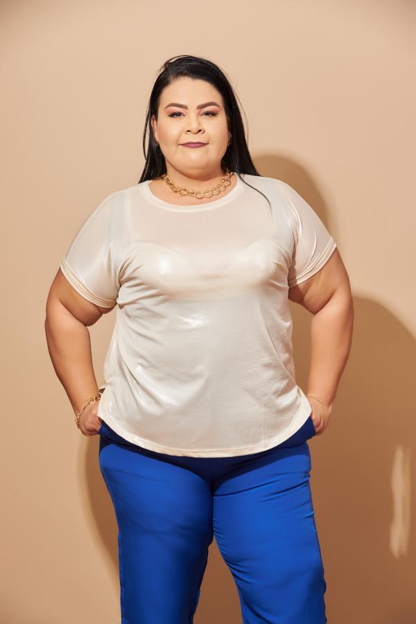 BLUSA DORADA TABA 2 XLARGE
