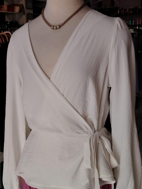 BLUSA BLANCA TIMING LARGE