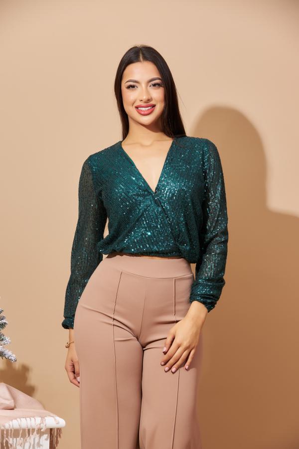 BLUSA VERDE MISTRYROSE SMALL