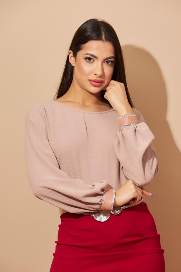 BLUSA BEIGE TOGETHER LARGE