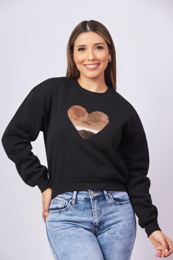 SUETER NEGRA ACTIVE LARGE