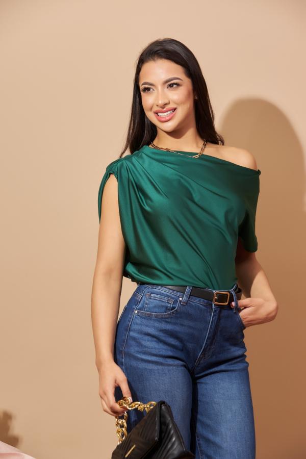 BLUSA VERDE CRECE SMALL