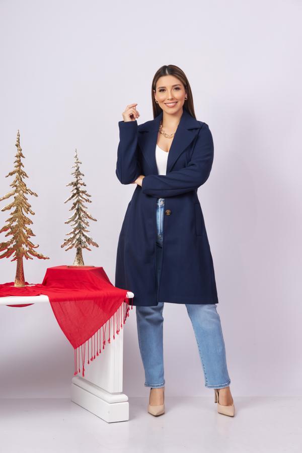 CARDIGAN AZUL ACTIVE MEDIUM
