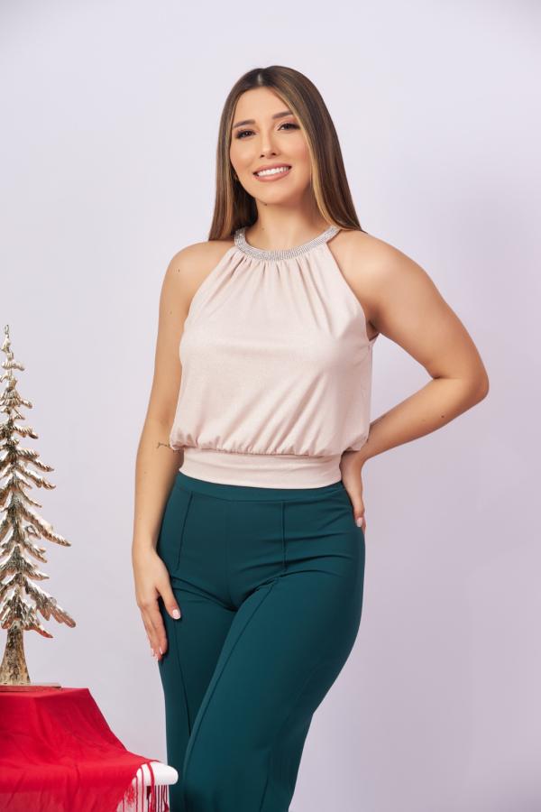 BLUSA CHAMPAGNE ATTIRANCE LARGE