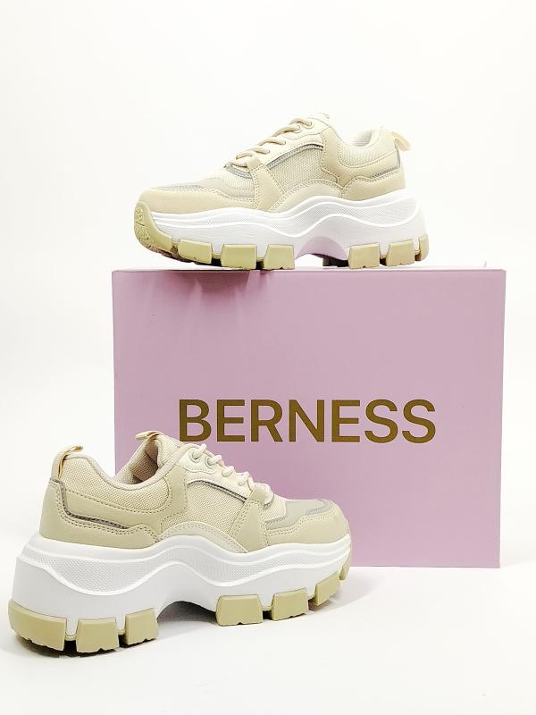 TENIS BEIGE BERNESS 5