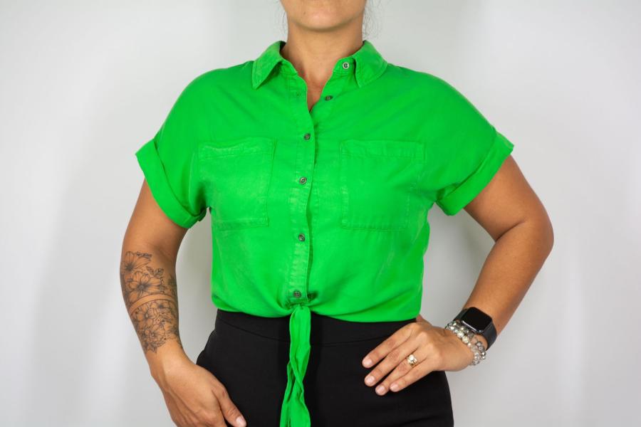 BLUSA LOVE TREE VERDE MEDIUM