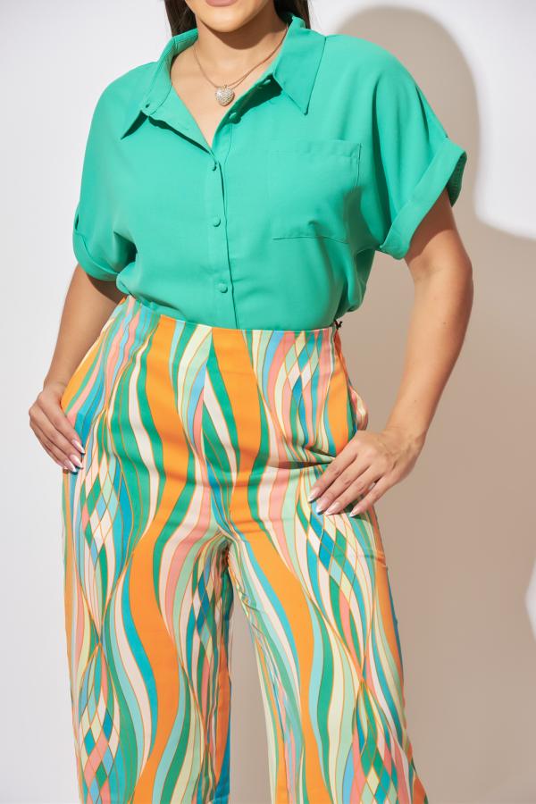 BLUSA VERDE MILK HONEY MEDIUM