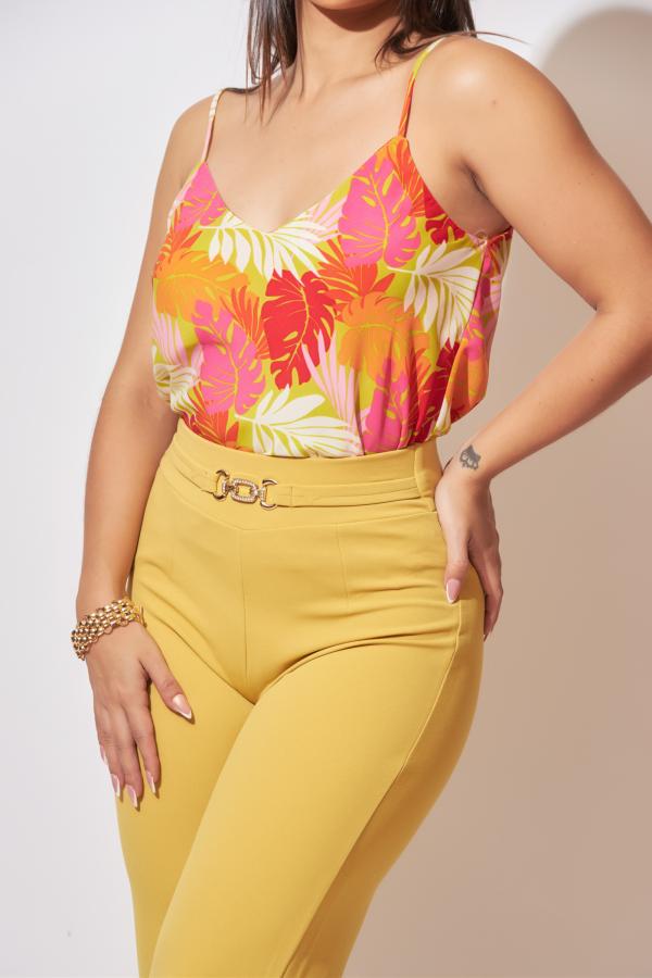 BLUSA FLORES CLARAS TIMING MEDIUM