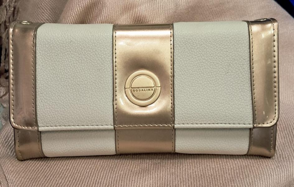 BILLETERA BEIGE CLARA BOSALINA CHAROL