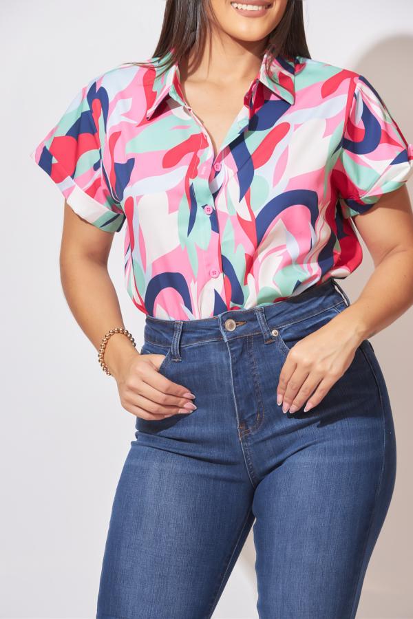 BLUSA COLORES FASHION SPACE XLARGE