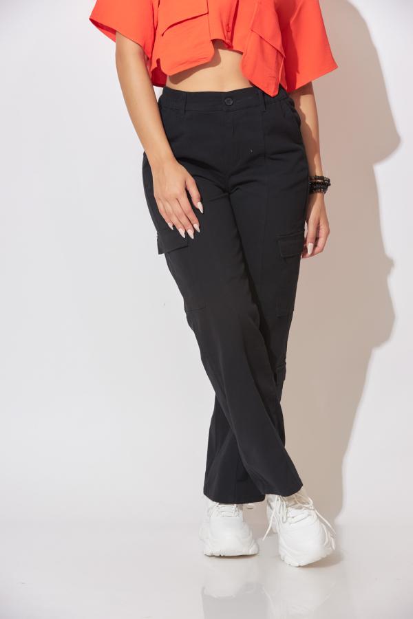 PANTAL&Oacute;N NEGRO AMBIANCE LARGE