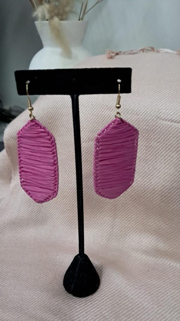 ARETES FUCSIA NO.3