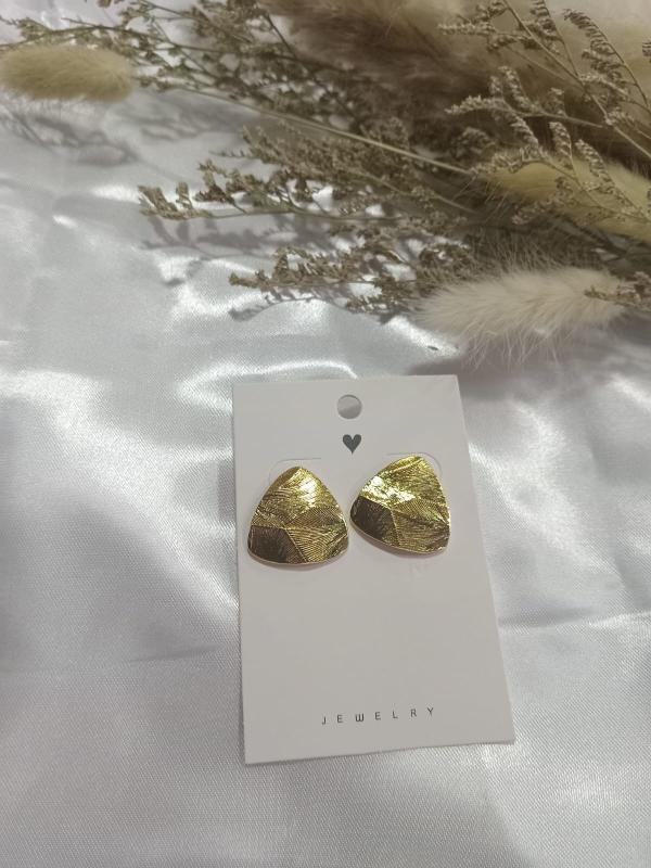 ARETES DORADOS HOJAS