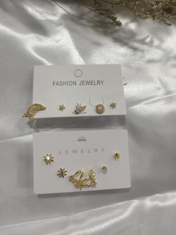 ARETES DORADOS JEWELRY