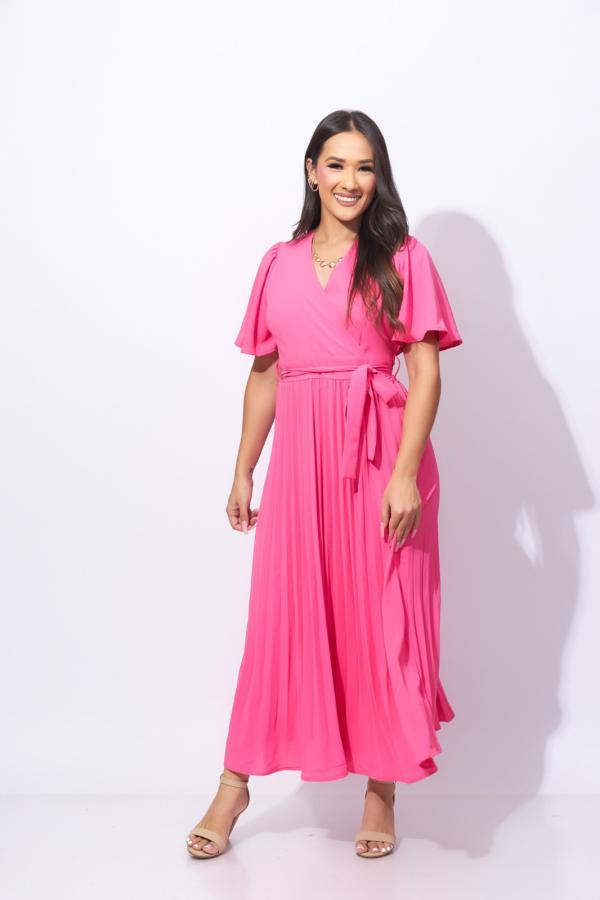 VESTIDO FUCSIA ONLY4U SMALL