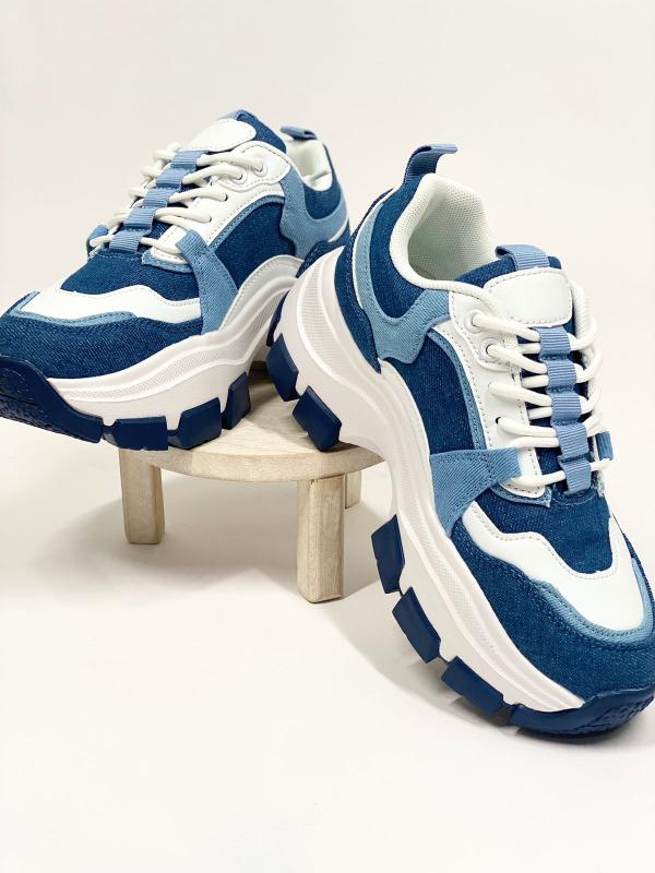 TENIS AZULES BERNESS 8