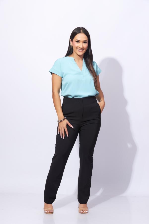 PANTAL&Oacute;N NEGRO MICHEL LARGE