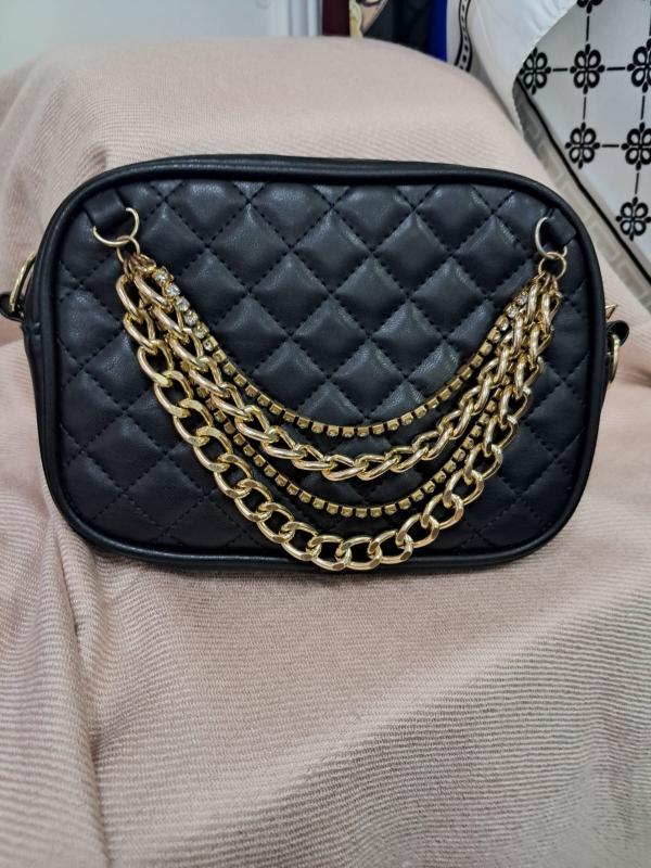 BOLSO MANOS LIBRES NEGRO UNITALLA