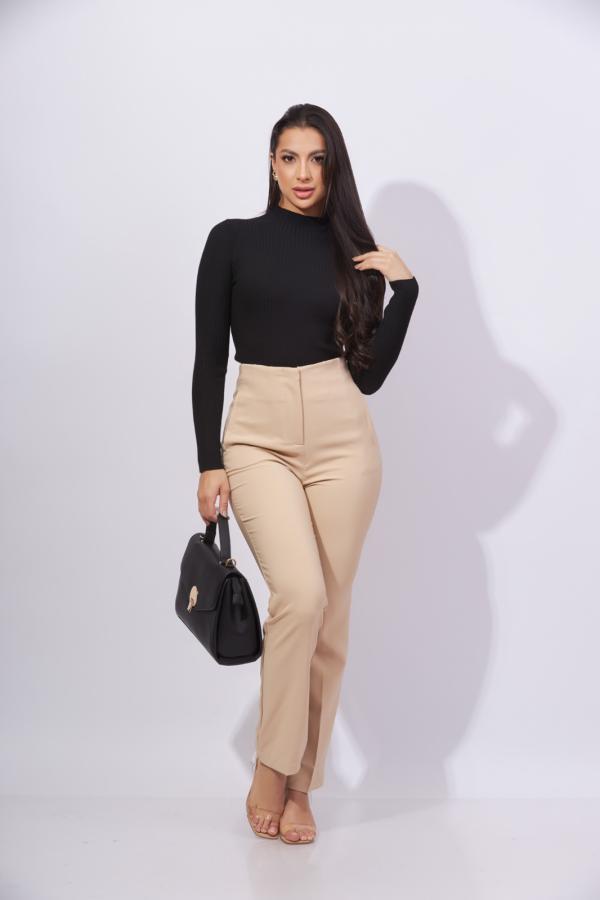 PANTALON MICHEL BEIGE LARGE