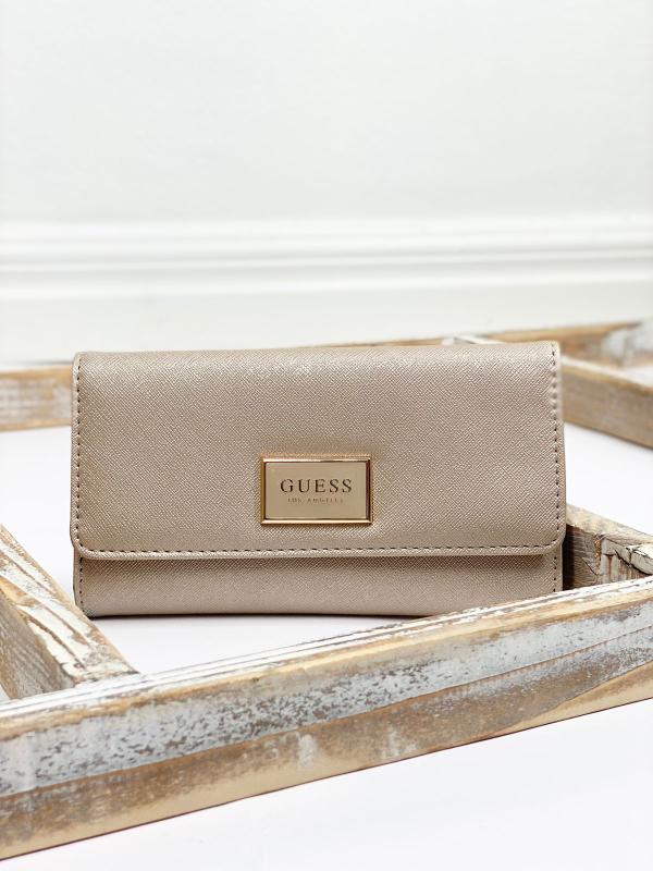 BILLETERA GUESS DORADO UNITILLA