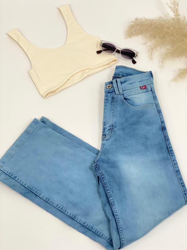 PANTALON CELESTE MUJER 8