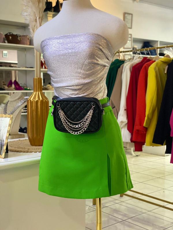 BLUSA PLATEADA HAUTE LARGE
