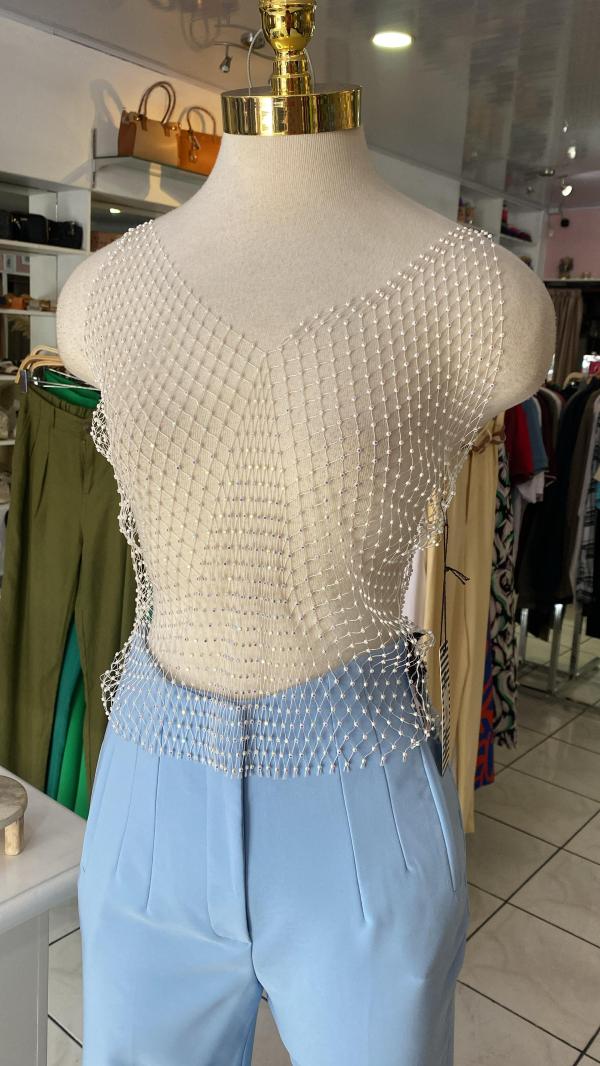 BLUSA BLANCA HAUTE MONDE MEDIUM