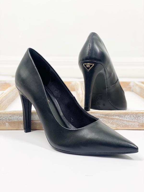 ZAPATOS TACON VIA MARTE NEGRA 8