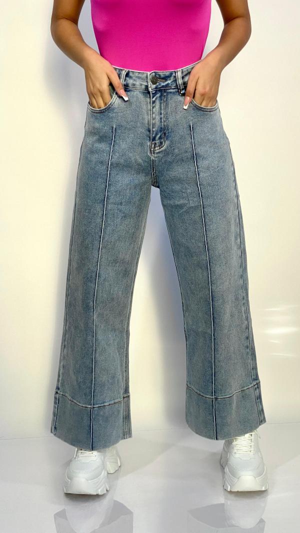 PANTALON MUJER PSYCHO CELESTE 9