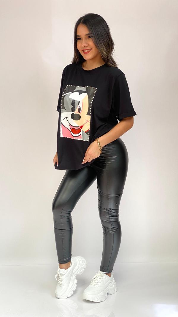 BLUSA NEGRA NIACANO MICKEY UNITALLA