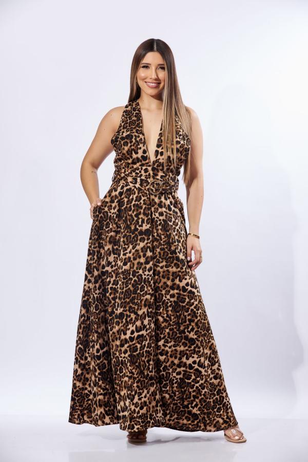 VESTIDO ANIMAL PRINT BIGHIT LARGE