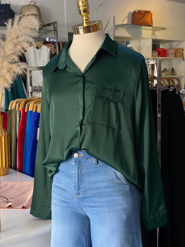 BLUSA VERDE MICHEL MEDIUM
