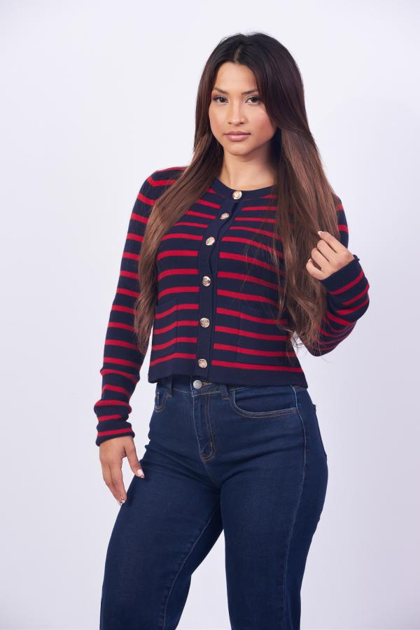 SUETER ROJO/AZUL THE WORKSHOP LARGE