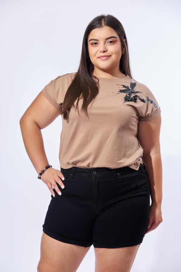 BLUSA BEIGE TABA XLARGE