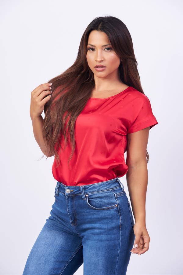 BLUSA ROJA RHINO 5 LARGE