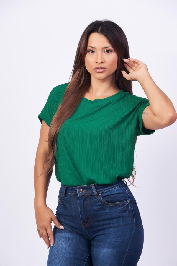 BLUSA VERDE DNA LARGE