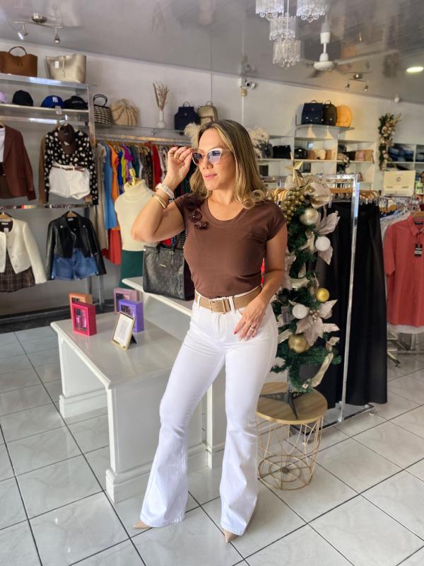 BLUSA CAFE TABA LARGE