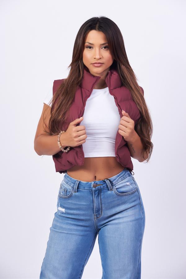 CHALECO VINO LOVE TREE SMALL