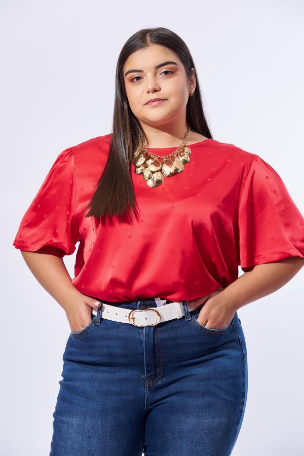 BLUSA ROJA WHITE RIHNO 3 XLARGE