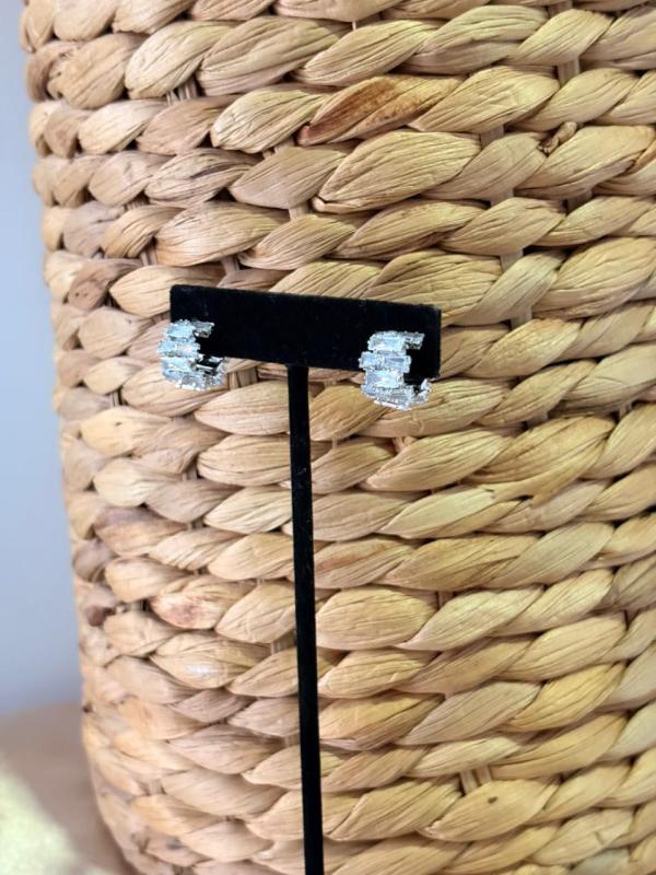 ARETE PLATEADOS  FASHION