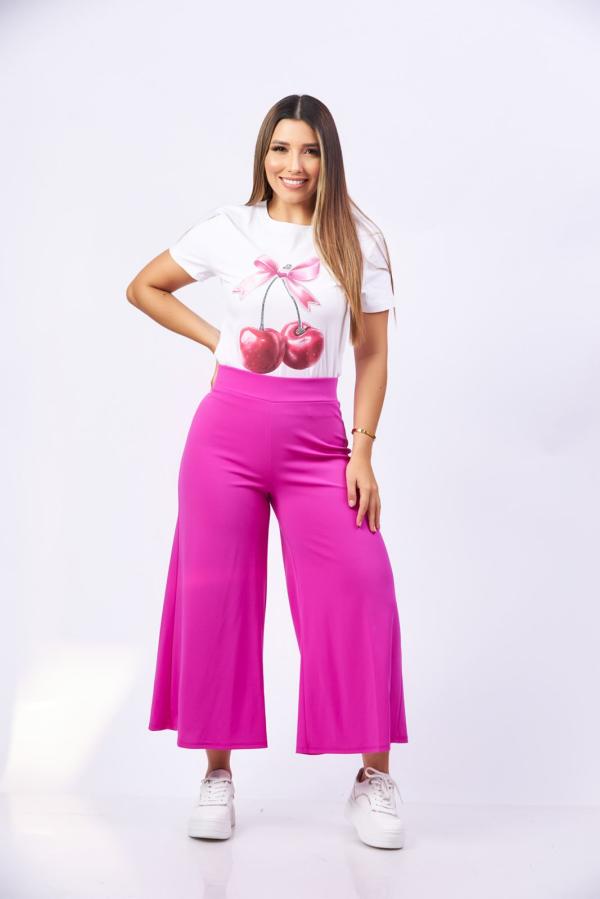 BLUSA CHERRIS LAZO BLANCA SMALL