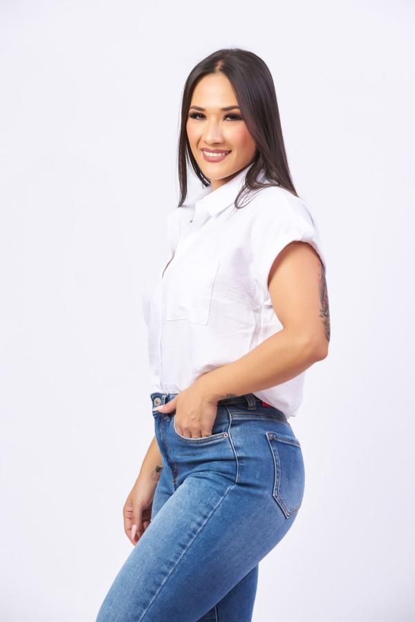 BLUSA BLANCA WHITE RHINO MEDIUM