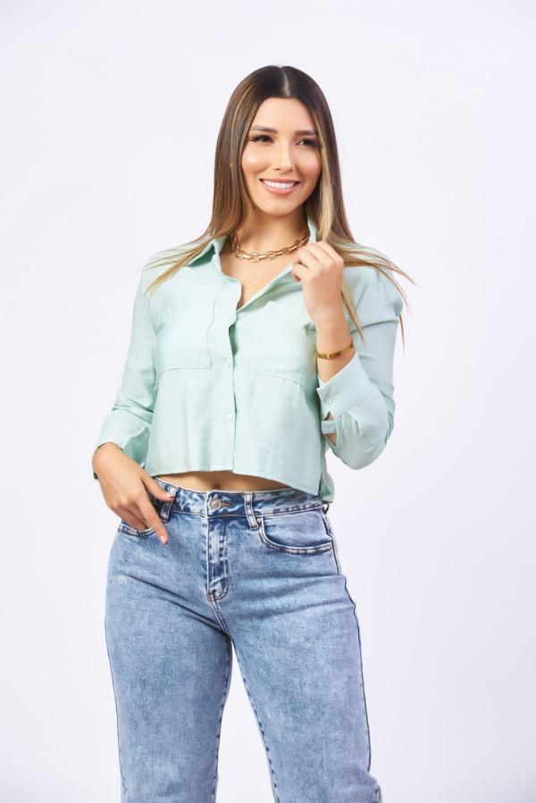 CAMISERA VERDE MICHEL SMALL