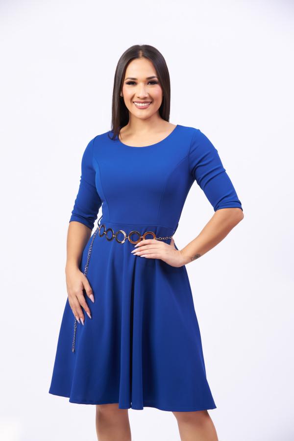 VESTIDO AZUL PYRAMIDE XLARGE