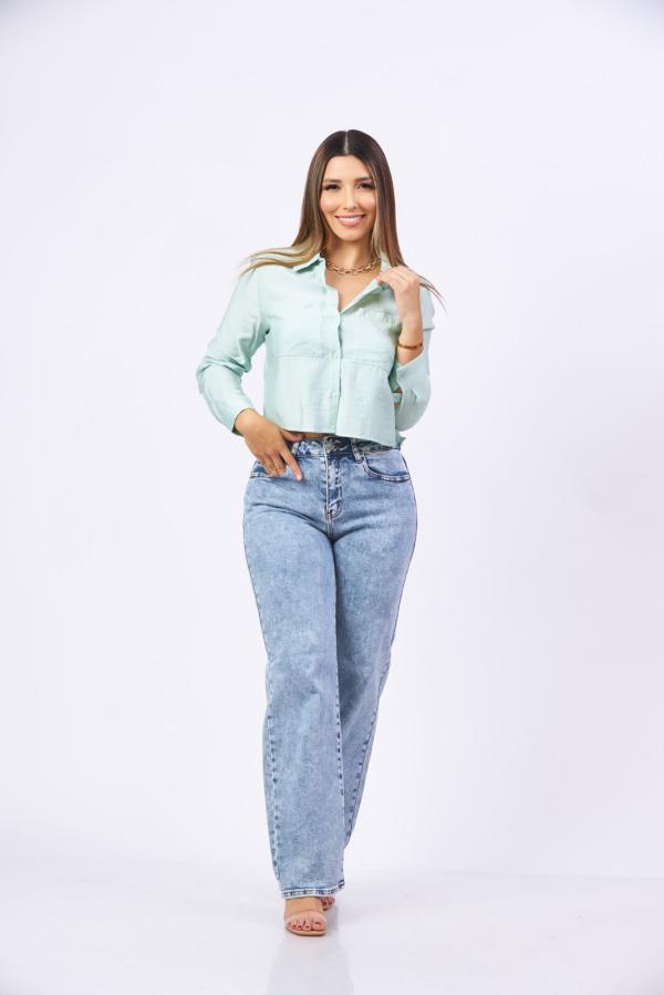 PANTALON MEDIUM WAX JEANS 1