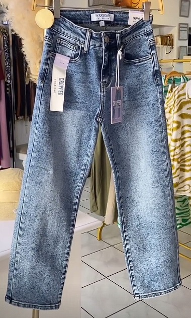 PANTAL&Oacute;N MEDIUM WAX JEANS 9